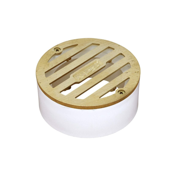 NDS-3″-Round-Satin-Brass-Grate