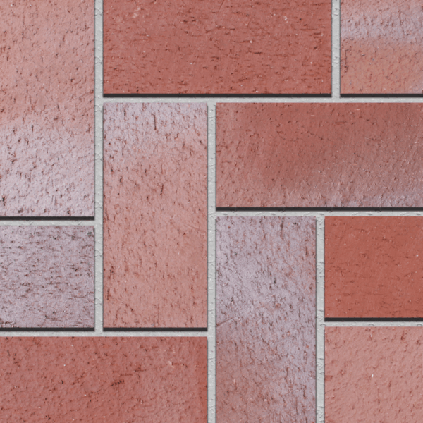 Modular-Split-Paver-Red-Flashed
