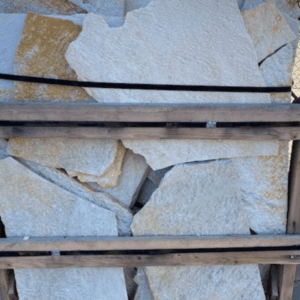 Pine-Mountain-White-Quartz-1″-Minus-Flagstone-2