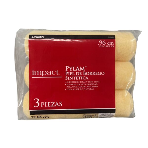 Linzer 3 Pack Roller Covers 38 Nap